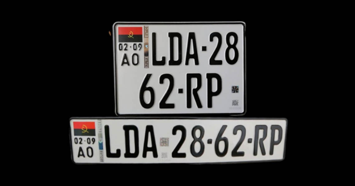 Novo modelo de matrículas em Angola